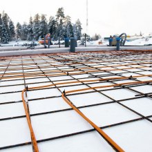 Instalace a použití topných kabelů je možné až do teplot -10°C Instalace a použití topných kabelů je možné až do teplot -10°C