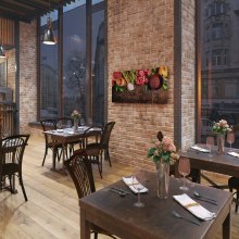 Aplikace elektrického vytápění v restauraci Aplikace elektrického vytápění v restauraci