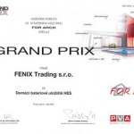 Prestižní ocenění Grand Prix udělené stanici HES na veletrhu FOR ARCH 2022 Prestižní ocenění Grand Prix udělené stanici HES na veletrhu FOR ARCH 2022